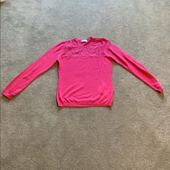 RED Valentino Wool blend and lace sweater Size L - Picture 2 of 7